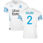 2021-2022 Marseille Authentic Home Shirt (SALIBA 2)