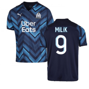 2021-2022 Marseille Away Shirt (MILIK 9)
