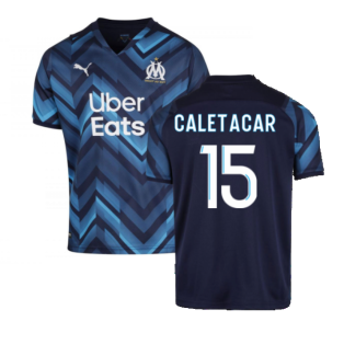 2021-2022 Marseille Away Shirt (Kids) (CALETA CAR 15)