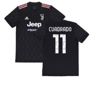 2021-2022 Juventus Away Shirt (CUADRADO 11)