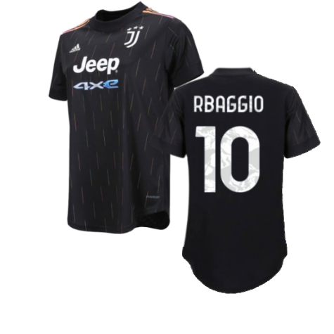 2021-2022 Juventus Away Shirt (Ladies) (R BAGGIO 10)