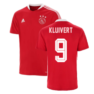 2021-2022 Ajax Training Jersey (Red) (KLUIVERT 9)