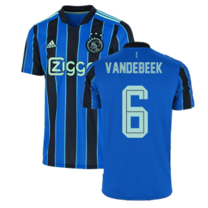2021-2022 Ajax Away Shirt (Kids) (VAN DE BEEK 6)