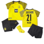 2021-2022 Borussia Dortmund Home Baby Kit (MALEN 21)