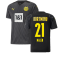 2021-2022 Borussia Dortmund Away Shirt (MALEN 21)