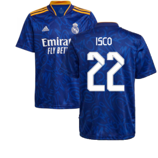 Real Madrid 2021-2022 Away Shirt (Kids) (ISCO 22)
