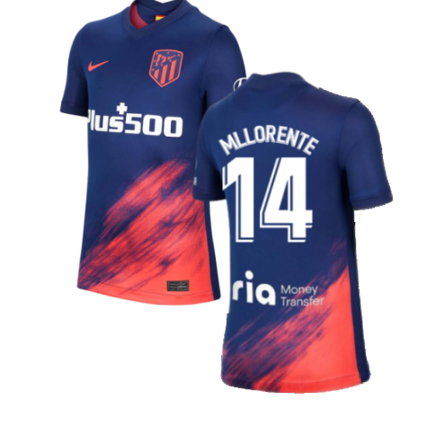 2021-2022 Atletico Madrid Away Shirt (Kids) (M LLORENTE 14)