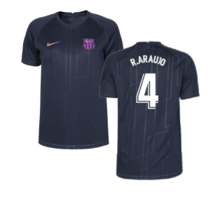 2021-2022 Barcelona Away Mini Kit (Kids) (R.ARAUJO 4)