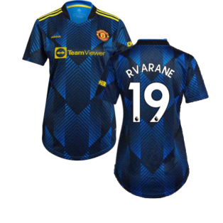 Man Utd 2021-2022 Third Shirt (Ladies) (R VARANE 19)