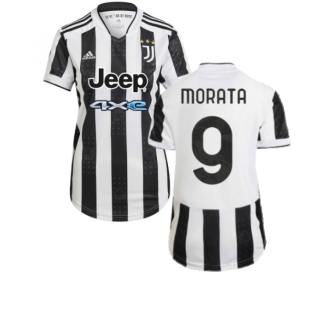 2021-2022 Juventus Home Shirt (Ladies) (MORATA 9)