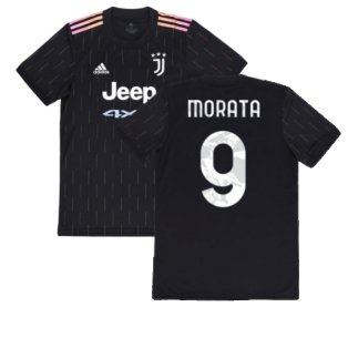 2021-2022 Juventus Away Shirt (MORATA 9)