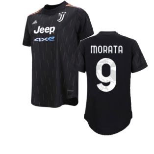 2021-2022 Juventus Away Shirt (Ladies) (MORATA 9)