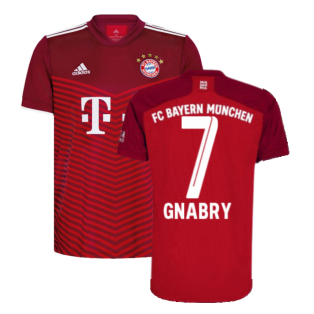 2021-2022 Bayern Munich Home Shirt (Kids) (GNABRY 7)