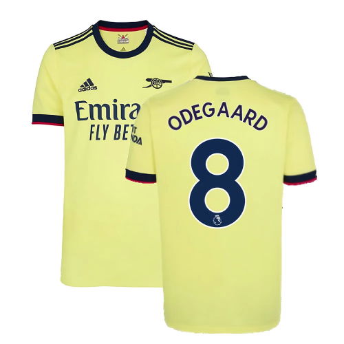 Arsenal 2021-2022 Away Shirt (ODEGAARD 8)