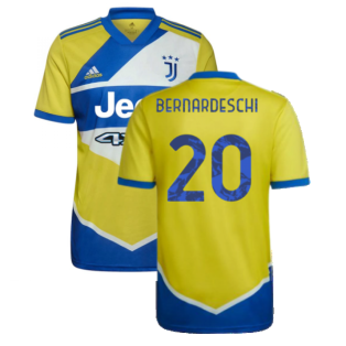2021-2022 Juventus Third Shirt (BERNARDESCHI 20)