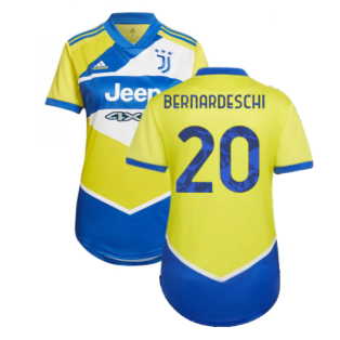 2021-2022 Juventus Third Shirt (Ladies) (BERNARDESCHI 20)