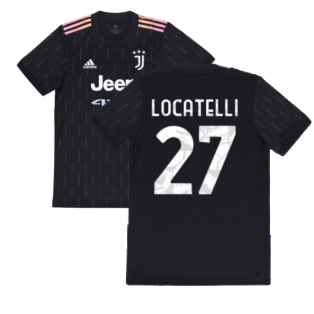 2021-2022 Juventus Away Shirt (Kids) (LOCATELLI 27)