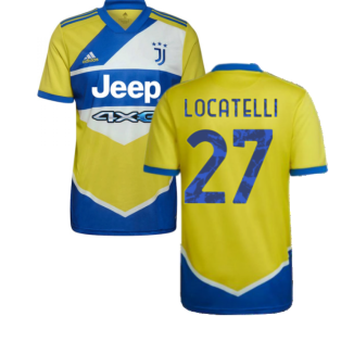 2021-2022 Juventus Third Shirt (LOCATELLI 27)