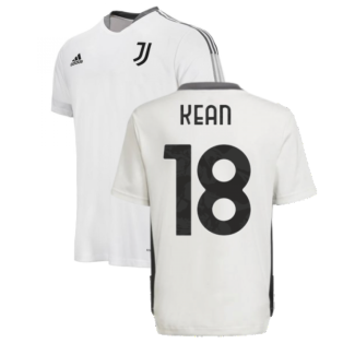 2021-2022 Juventus Training Shirt (White) - Kids (KEAN 18)