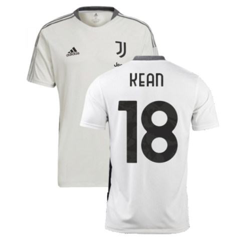 2021-2022 Juventus Training Shirt (White) (KEAN 18)