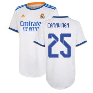 Real Madrid 2021-2022 Womens Home Shirt (CAMAVINGA 25)