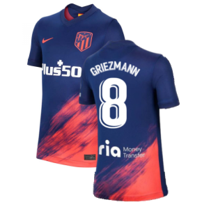 2021-2022 Atletico Madrid Away Shirt (Kids) (GRIEZMANN 8)
