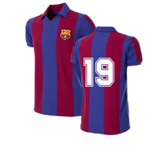 FC Barcelona 1980 - 81 Retro Football Shirt (FERRAN 19)