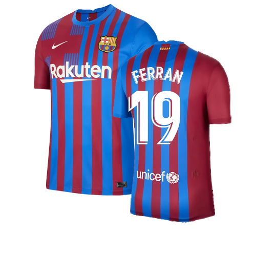 2021-2022 Barcelona Home Shirt (FERRAN 19) 2021-2022 Barcelona Home Shirt (FERRAN 19)