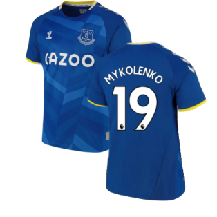 2021-2022 Everton Home Shirt (MYKOLENKO 19)