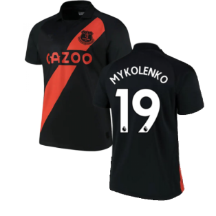 2021-2022 Everton Away Shirt (MYKOLENKO 19)