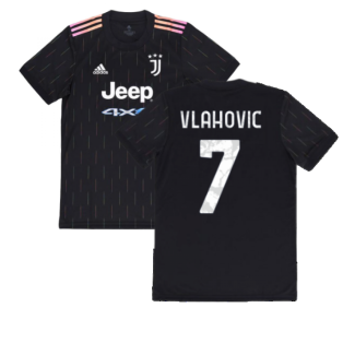 2021-2022 Juventus Away Shirt (VLAHOVIC 7)