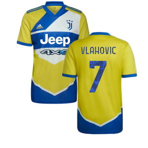 2021-2022 Juventus Third Shirt (VLAHOVIC 7)