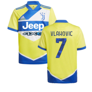 2021-2022 Juventus Third Shirt (Kids) (VLAHOVIC 7)