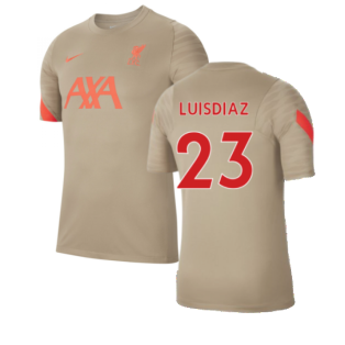 Liverpool 2021-2022 Training Shirt (Mystic Stone) (LUIS DIAZ 23)