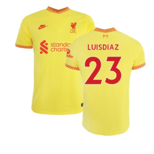 Liverpool 2021-2022 Vapor 3rd Shirt (LUIS DIAZ 23)