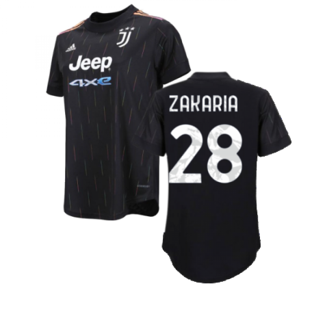 2021-2022 Juventus Away Shirt (Ladies) (ZAKARIA 28)