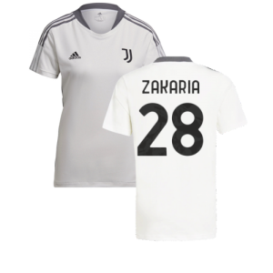 2021-2022 Juventus Training Shirt (White) - Ladies (ZAKARIA 28)
