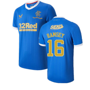 2021-2022 Rangers Home Shirt (RAMSEY 16)
