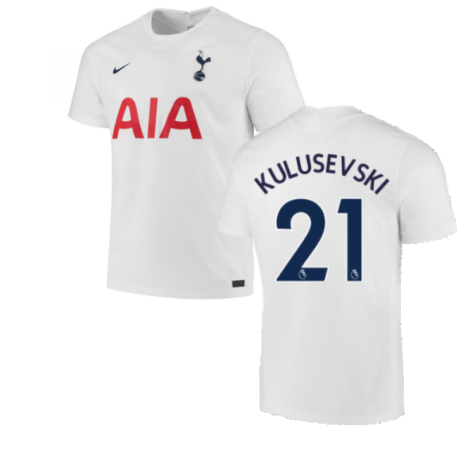 Tottenham 2021-2022 Home Shirt (Kids) (KULUSEVSKI 21)