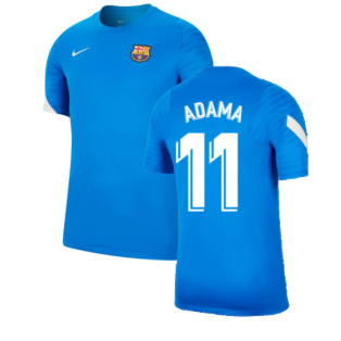 2021-2022 Barcelona Training Shirt (Blue) (ADAMA 11)