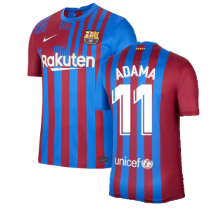 2021-2022 Barcelona Home Shirt (ADAMA 11)