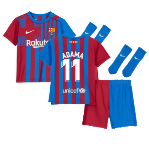 2021-2022 Barcelona Infants Home Kit (ADAMA 11)  2021-2022 Barcelona Infants Home Kit (ADAMA 11)
