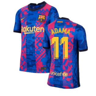 2021-2022 Barcelona 3rd Shirt (Kids) (ADAMA 11)