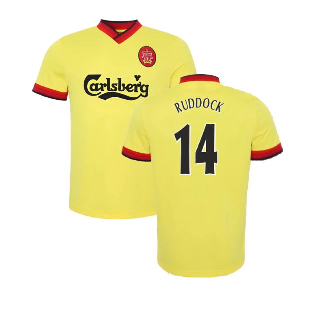 1997-1998 Liverpool Away Retro Shirt (RUDDOCK 14)