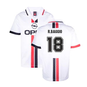 AC Milan 1996 Away Retro Shirt (R.Baggio 18)