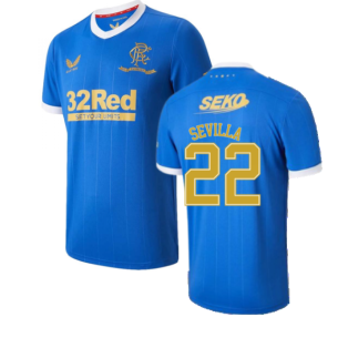 2021-2022 Rangers Home Shirt (SEVILLA 22)