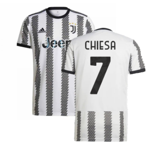 2022-2023 Juventus Home Shirt (Kids) (CHIESA 7)