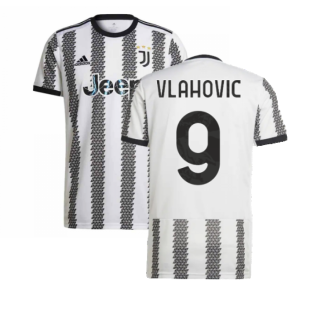 2022-2023 Juventus Home Shirt (Kids) (VLAHOVIC 9)