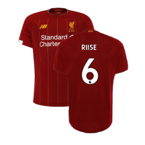 2019-2020 Liverpool Home European Shirt (Riise 6)