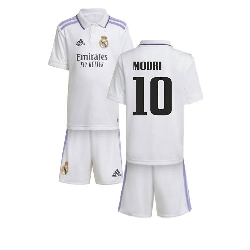 2022-2023 Real Madrid Home Mini Kit (MODRIC 10) 2022-2023 Real Madrid Home Mini Kit (MODRIC 10)